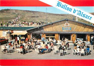 / CPSM FRANCE 68 "Ballon d'Alsace, bar restaurant des démineurs"