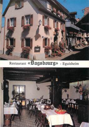 / CPSM FRANCE 68 "Eguishem, restaurant Dagsbourg"