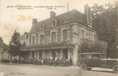 CPA FRANCE 37 "Montbazon, Hotel du Croissant, Pr Lemoine"