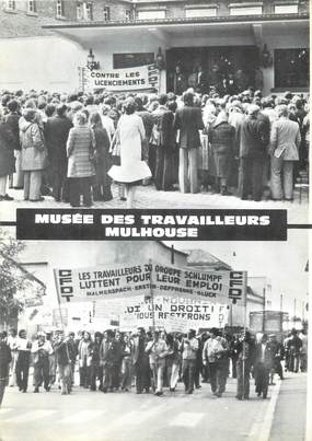 / CPSM FRANCE 68 "Mulhouse, musée des travailleurs" / POLITIQUE