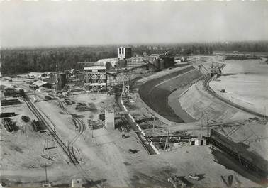 / CPSM FRANCE 68 "Chantier d'Ottmarsheim, vue générale de la station du Concassage"