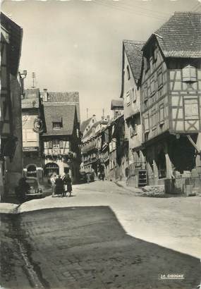 / CPSM FRANCE 68 "Riquewihr, rue du Général De Gaulle"