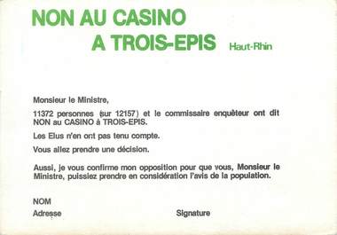 / CPSM FRANCE 68 "Trois Epis"