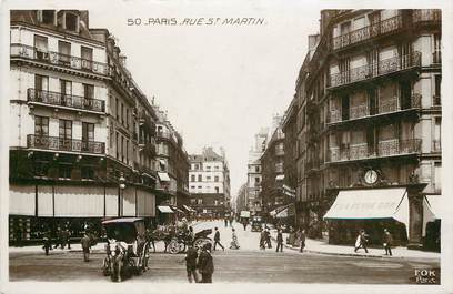 CPSM FRANCE 75003 "Paris, Rue Saint Martin"