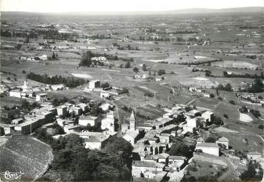 / CPSM FRANCE 69 "Vaux en Beaujolais, vue générale de Vaux, Le Perréon"