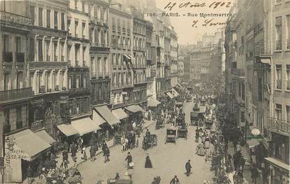 CPA FRANCE 75002 "Paris, rue Montmartre"