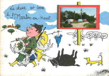 / CPSM FRANCE 69 "Saint Martin  en Haut"