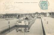 18 Cher CPA FRANCE 18 "Le Guetin, pont Canal, péniche / batellerie"