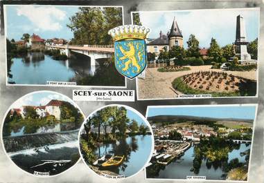 / CPSM FRANCE 70 "Scey sur Saône"