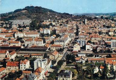 / CPSM FRANCE 70 "Vesoul, vue générale aérienne et la Motte"