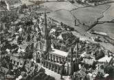 71 SaÔne Et Loire / CPSM FRANCE 71 "Autun, vue aérienne de la Basilique"