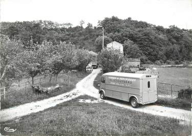 / CPSM FRANCE 71 "Pépinières Letourneau Burgy, allée prinicpale" / CITROEN TUBE