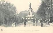 75 Pari     CPA FRANCE 75003 "Paris, le Marché aux fleurs de la place de la République"