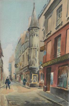     CPA FRANCE 75004 "Paris, Cabaret, rue vieille du Temple"