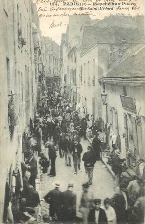     CPA FRANCE 75005 "Paris, Marché aux Puces"