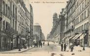 75 Pari     CPA FRANCE 75005 "Paris, la rue Saint Jacques et Sorbonne"