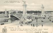 75 Pari CPA  FRANCE 75007 "Paris, le pont Alexandre III" / BUS