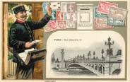 75 Pari CPA  FRANCE 75007 "Paris, le pont Alexandre III" / FACTEUR