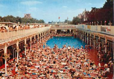 CPSM  FRANCE 75007 "Paris, Piscine Deligny"