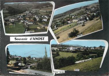/ CPSM FRANCE 71 "Souvenir d'Anost "