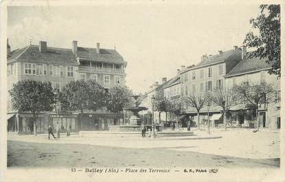 CPA FRANCE 01 "Belley, place des Terreaux"