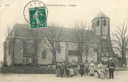 CPA FRANCE 18 "Morogues, l'Eglise"