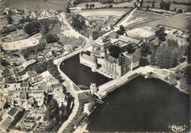 / CPSM FRANCE 71 "La Clayette, vue aérienne "