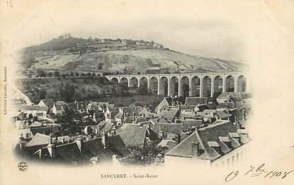 CPA FRANCE 18 "Sancerre, Saint Satur"