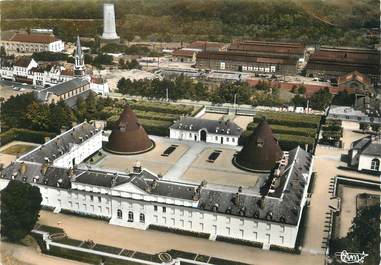 / CPSM FRANCE 71 "Le Creusot, le château, vue aérienne"