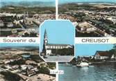 71 SaÔne Et Loire / CPSM FRANCE 71 "Souvenir du Creusot"