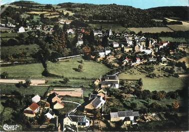 / CPSM FRANCE 71 "Cussy en Morvan, vue générale aérienne "