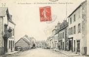 19 Correze CPA FRANCE 19 "Eygurande Merlines, Faubourg de la gare"