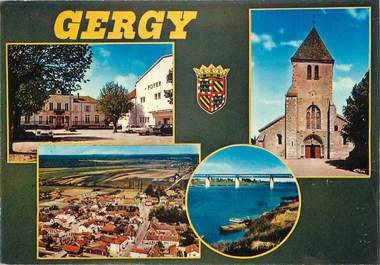/ CPSM FRANCE 71 "Gergy