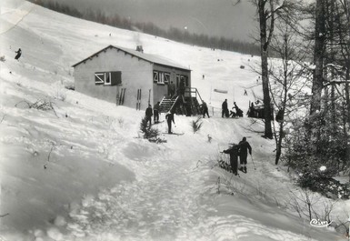 / CPSM FRANCE 71 "Station de ski du Haut Folin"