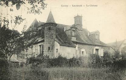 CPA FRANCE 19 "Lanteuil, le chateau"
