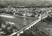 / CPSM FRANCE 71 "Digoin, vue aérienne sur la ville et le pont aqueduc"