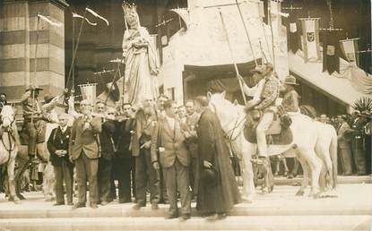 CARTE PHOTO FRANCE 13 "Marseille, souvenir des fêtes du couronnement de Notre Dame de la Garde, 1931"