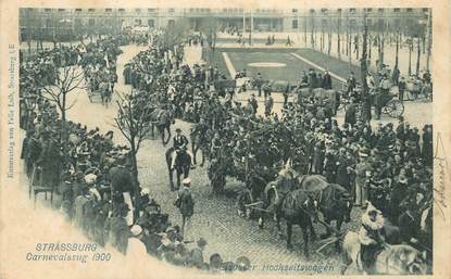 CPA FRANCE 67 "Strasbourg, Carnaval 1900"