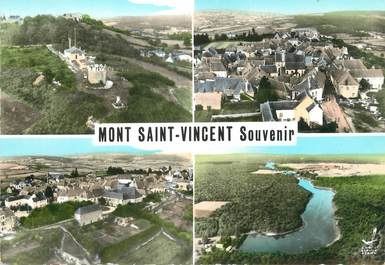 / CPSM FRANCE 71 "Mont Saint Vincent "