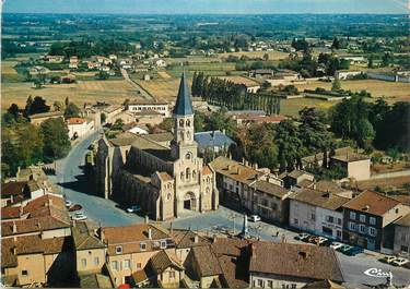 / CPSM FRANCE 71 "Romanèche Thorins, vue générale aérienne"