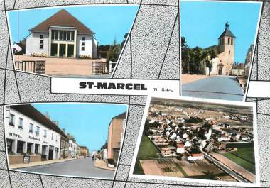 / CPSM FRANCE 71 "Saint Marcel"