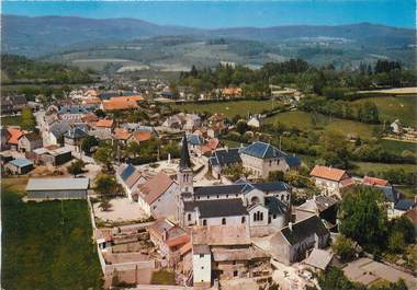 / CPSM FRANCE 71 "Saint Léger sous Beuvray, vue générale aérienne"