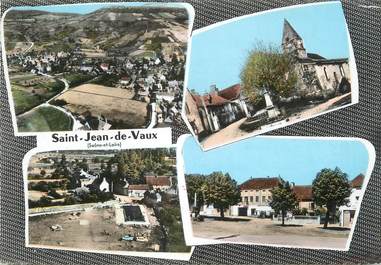 / CPSM FRANCE 71 "Saint Jean de Vaux"