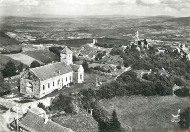 / CPSM FRANCE 71 "Suin, la chapelle et la vierge"