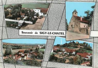 / CPSM FRANCE 71 "Sigy Le Chatel"