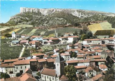 / CPSM FRANCE 71 "Solutre, vue générale au fond la Roche"