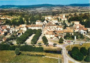 / CPSM FRANCE 71 "Salornay en Guye, vue générale aérienne"