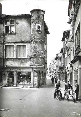 / CPSM FRANCE 71 "Tournus, escargot et rue du centre "