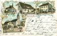 CPA FRANCE 68 "Baldersheim" / GRUSS / CACHET AMBULANT AU VERSO