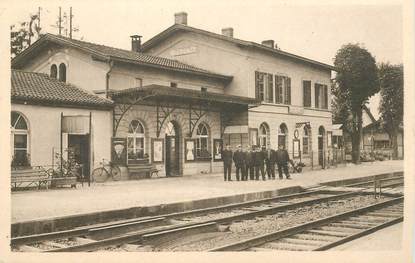 CPA FRANCE 68 "Sierentz, la gare"